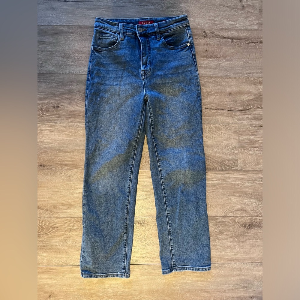 Guess Ultra High Rise Straight Jeans size 27